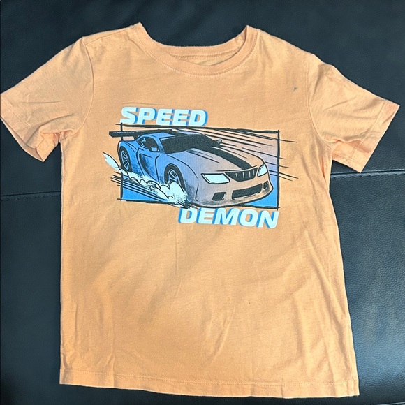 Carter's Orange Speed Demon Tee - Picture 1 of 4